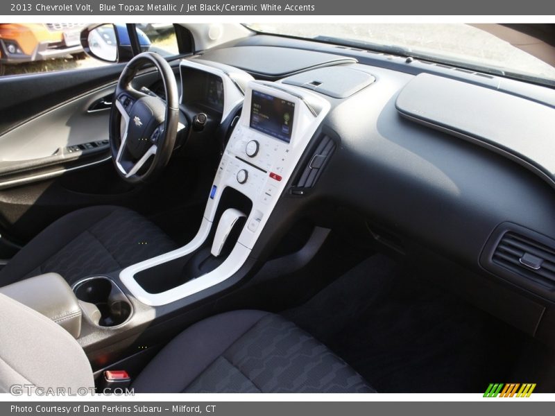 Blue Topaz Metallic / Jet Black/Ceramic White Accents 2013 Chevrolet Volt