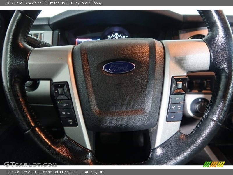 Ruby Red / Ebony 2017 Ford Expedition EL Limited 4x4