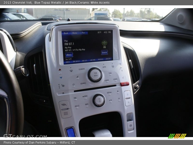 Blue Topaz Metallic / Jet Black/Ceramic White Accents 2013 Chevrolet Volt