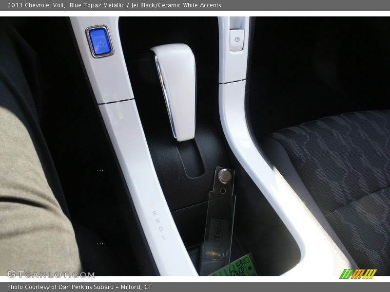 Blue Topaz Metallic / Jet Black/Ceramic White Accents 2013 Chevrolet Volt