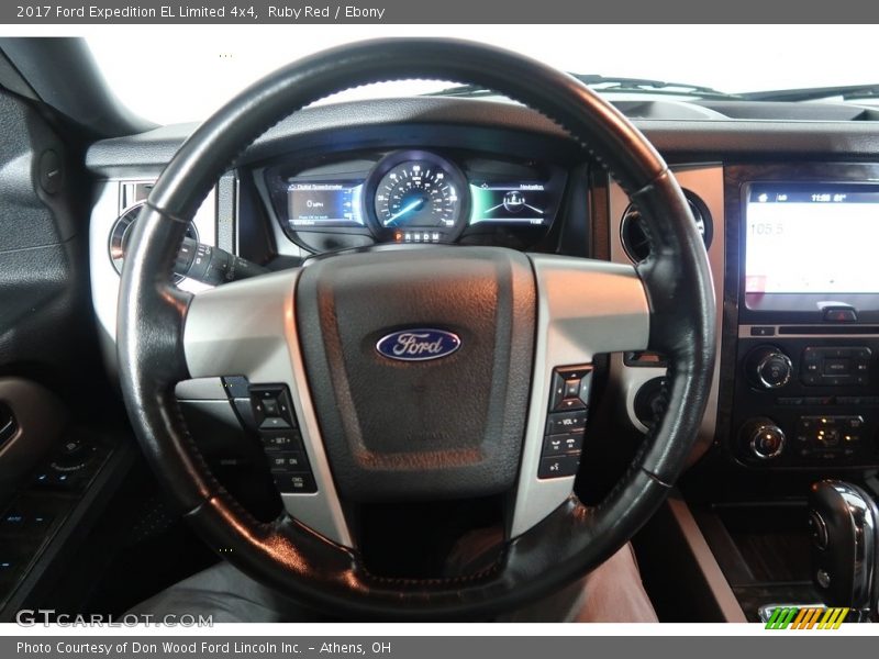 Ruby Red / Ebony 2017 Ford Expedition EL Limited 4x4