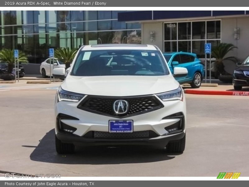 White Diamond Pearl / Ebony 2019 Acura RDX A-Spec