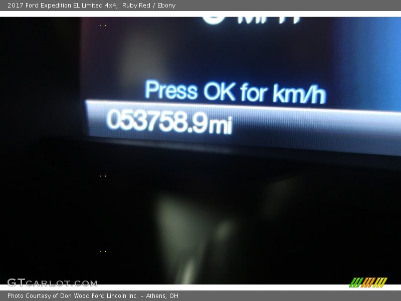 Ruby Red / Ebony 2017 Ford Expedition EL Limited 4x4