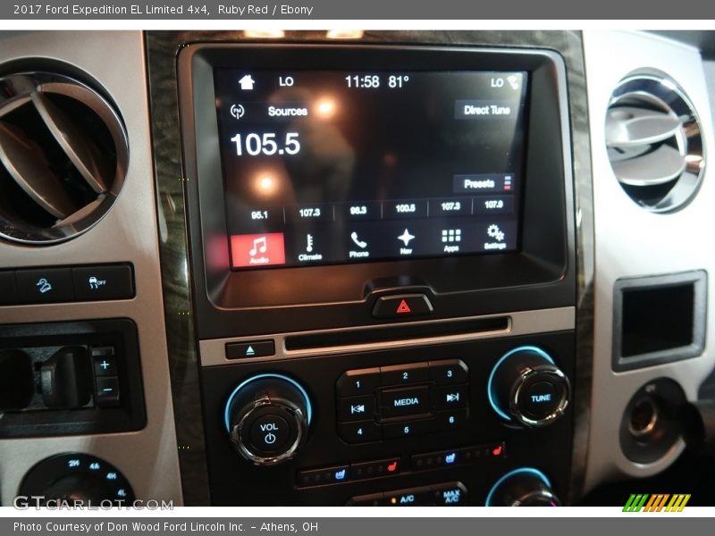 Ruby Red / Ebony 2017 Ford Expedition EL Limited 4x4
