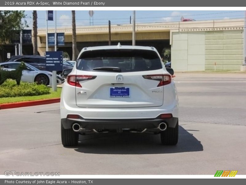 White Diamond Pearl / Ebony 2019 Acura RDX A-Spec