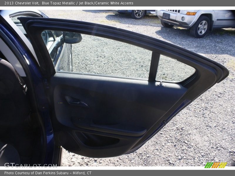 Blue Topaz Metallic / Jet Black/Ceramic White Accents 2013 Chevrolet Volt