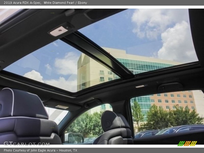 Sunroof of 2019 RDX A-Spec