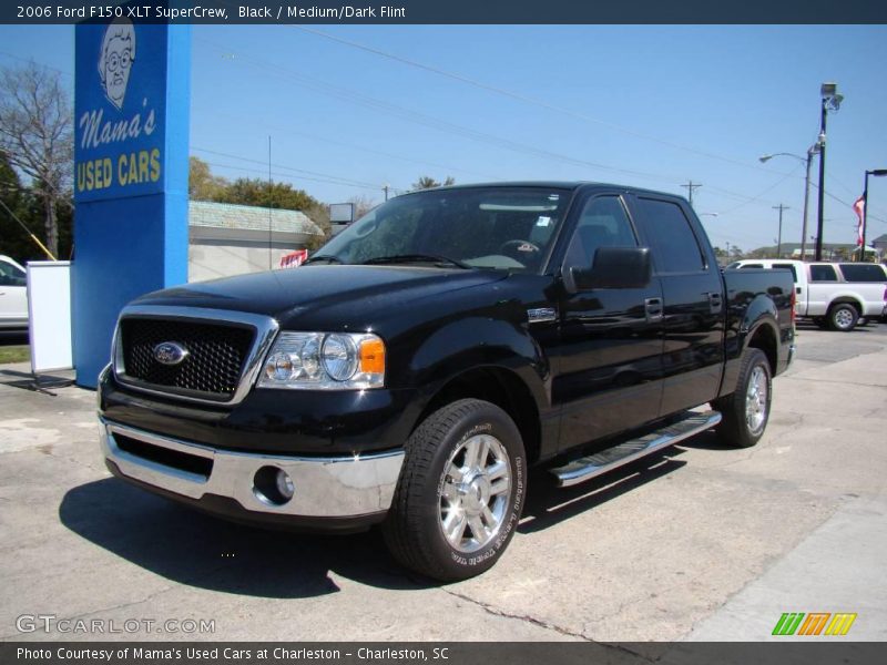 Black / Medium/Dark Flint 2006 Ford F150 XLT SuperCrew