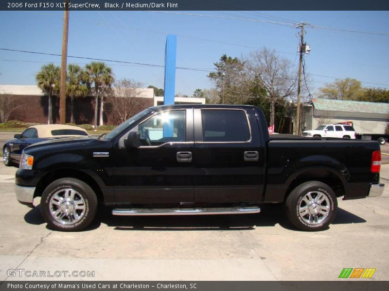 Black / Medium/Dark Flint 2006 Ford F150 XLT SuperCrew