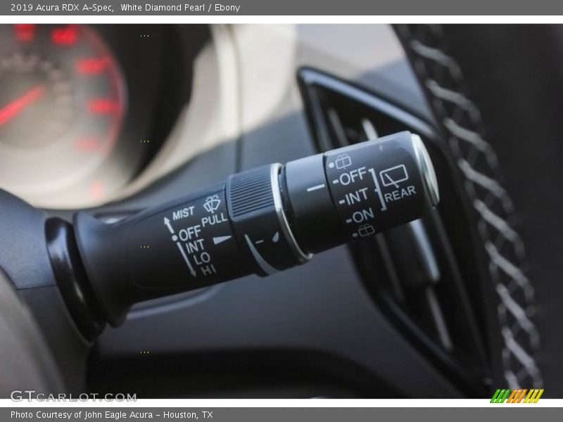 Controls of 2019 RDX A-Spec