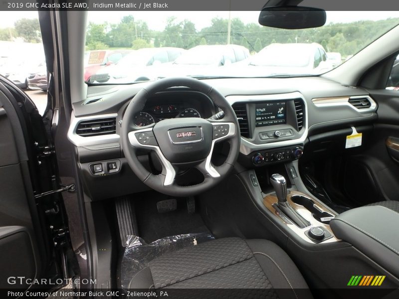 Iridium Metallic / Jet Black 2019 GMC Acadia SLE AWD