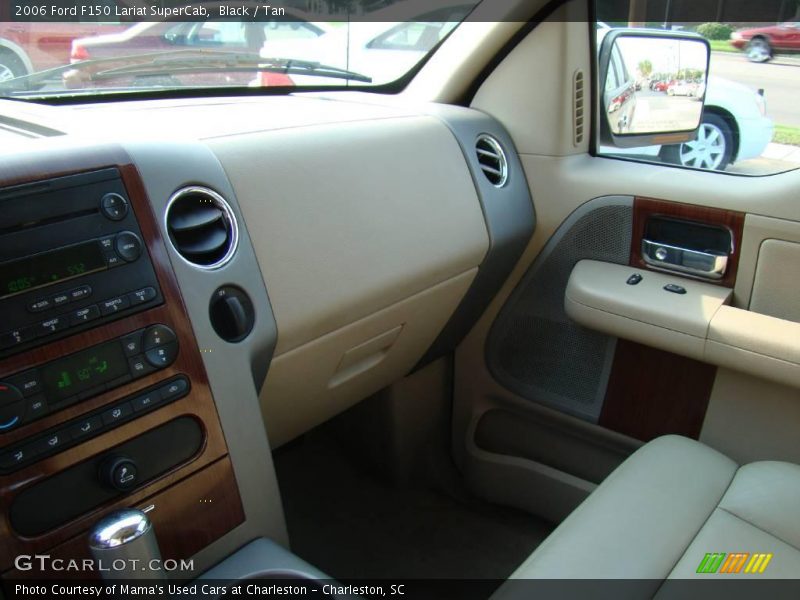 Black / Tan 2006 Ford F150 Lariat SuperCab