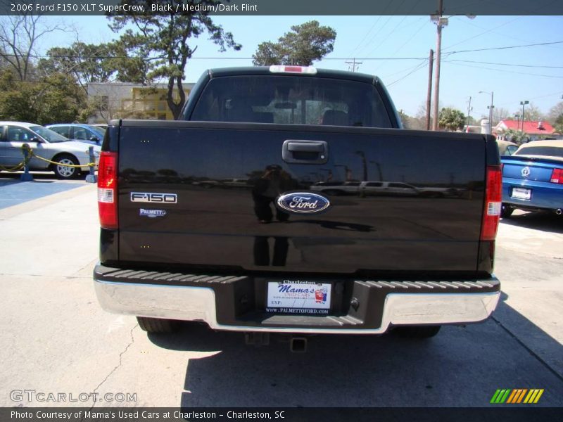 Black / Medium/Dark Flint 2006 Ford F150 XLT SuperCrew