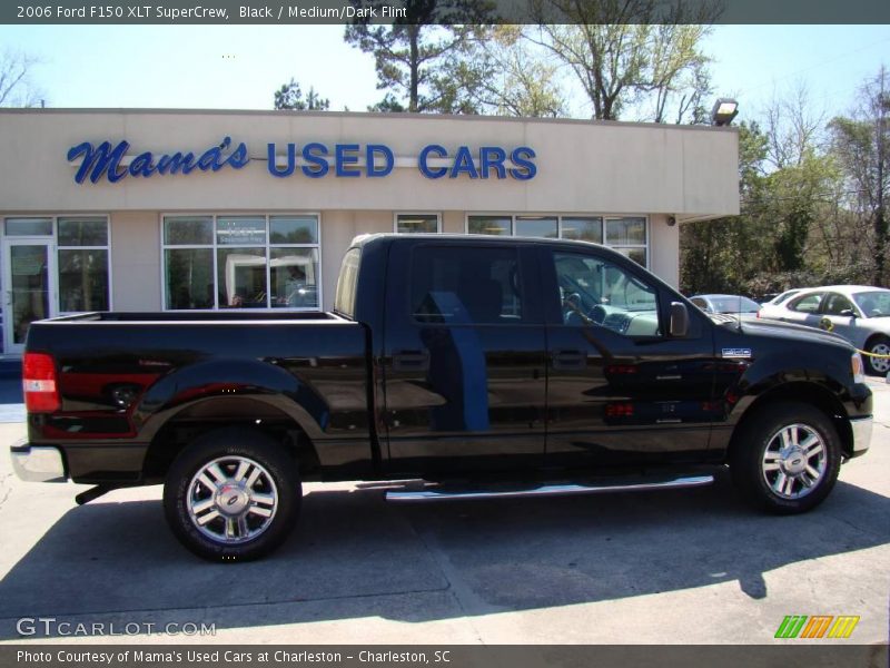 Black / Medium/Dark Flint 2006 Ford F150 XLT SuperCrew