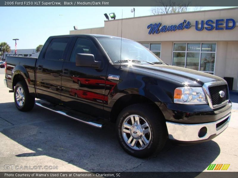 Black / Medium/Dark Flint 2006 Ford F150 XLT SuperCrew
