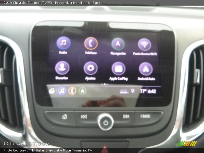 Pepperdust Metallic / Jet Black 2019 Chevrolet Equinox LT AWD