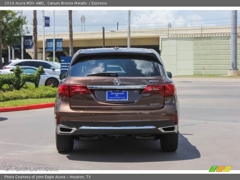 Canyon Bronze Metallic / Espresso 2019 Acura MDX AWD