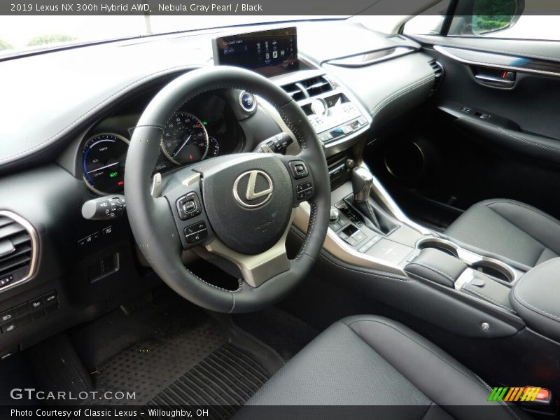  2019 NX 300h Hybrid AWD Black Interior