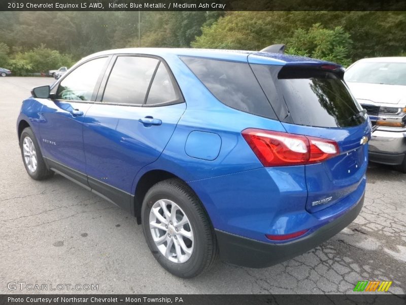 Kinetic Blue Metallic / Medium Ash Gray 2019 Chevrolet Equinox LS AWD