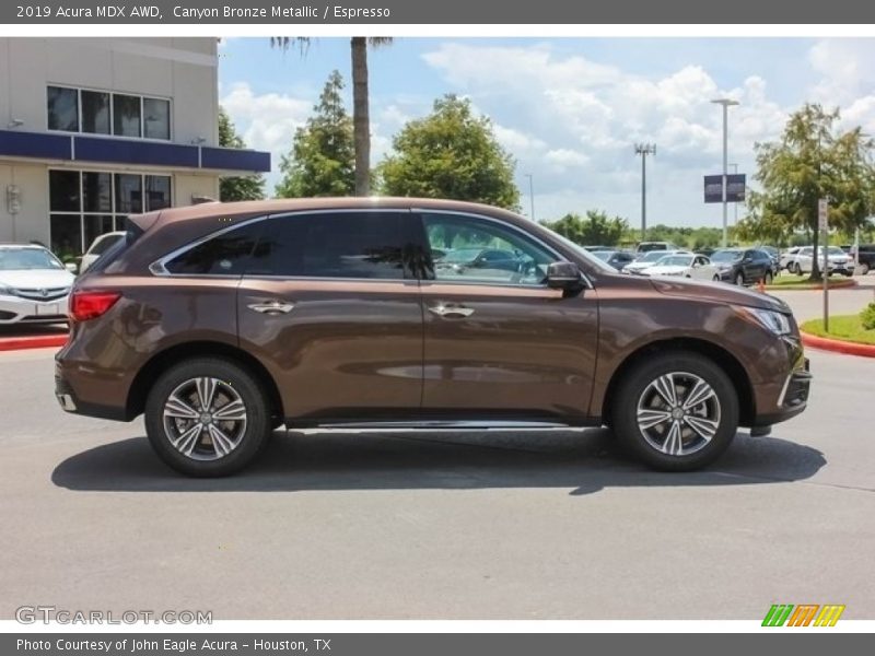 Canyon Bronze Metallic / Espresso 2019 Acura MDX AWD