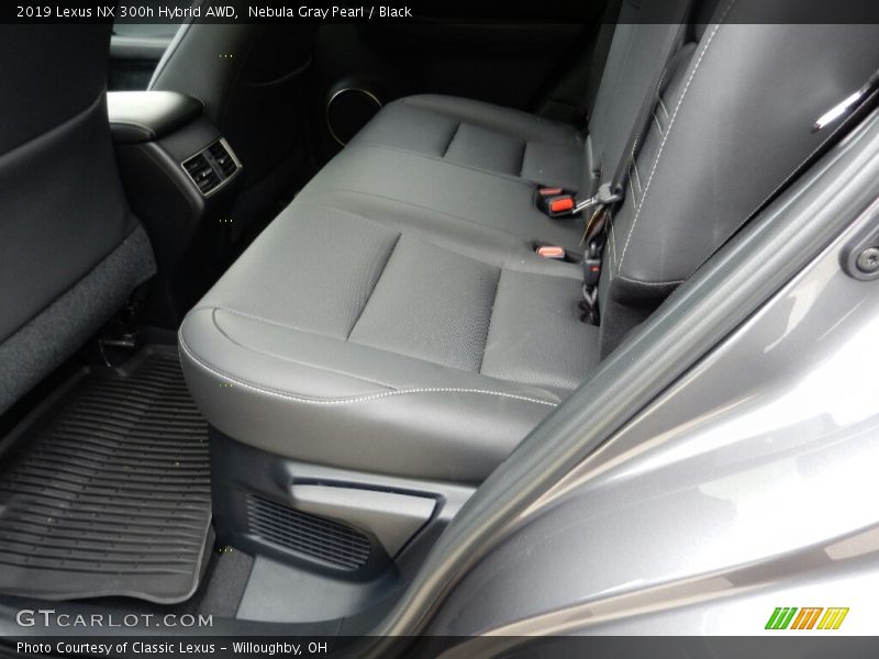 Rear Seat of 2019 NX 300h Hybrid AWD