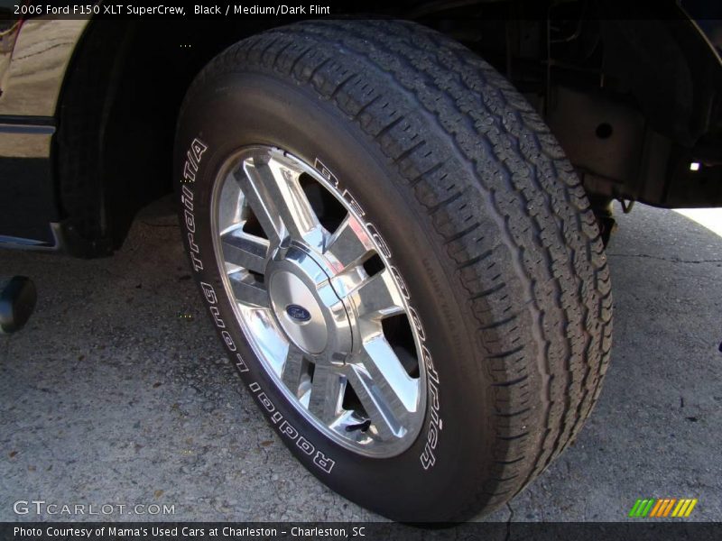 Black / Medium/Dark Flint 2006 Ford F150 XLT SuperCrew