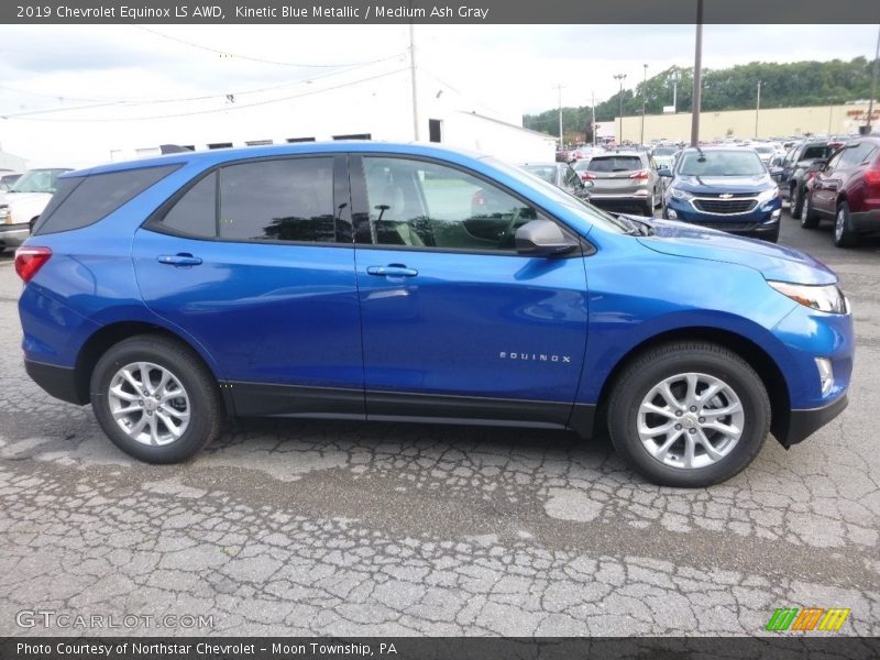 Kinetic Blue Metallic / Medium Ash Gray 2019 Chevrolet Equinox LS AWD