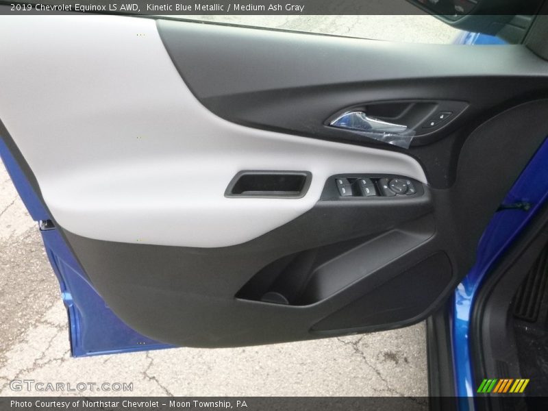 Kinetic Blue Metallic / Medium Ash Gray 2019 Chevrolet Equinox LS AWD