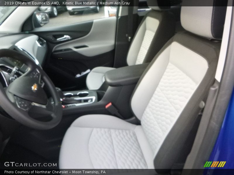 Kinetic Blue Metallic / Medium Ash Gray 2019 Chevrolet Equinox LS AWD