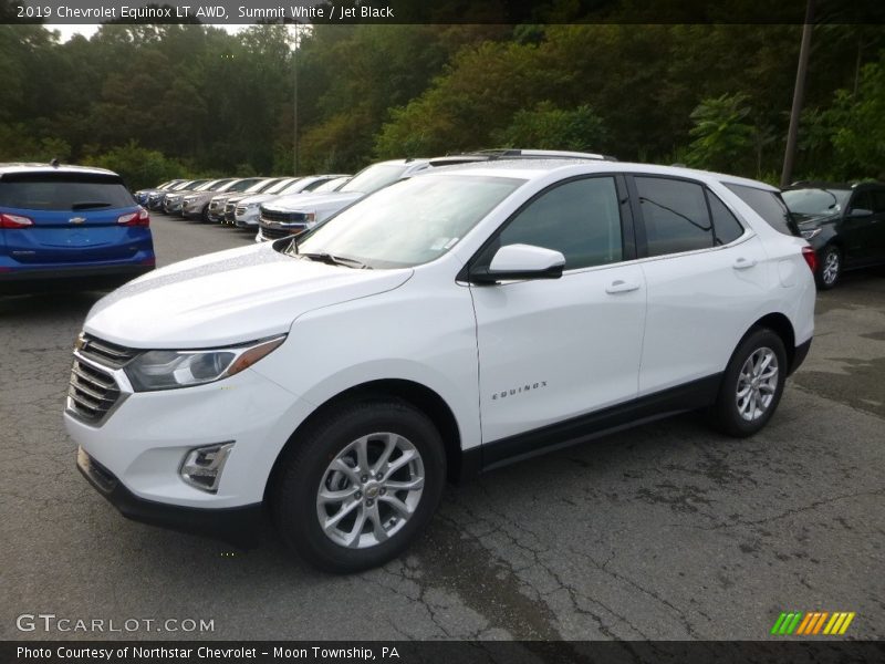 Summit White / Jet Black 2019 Chevrolet Equinox LT AWD
