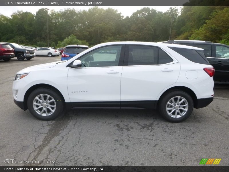 Summit White / Jet Black 2019 Chevrolet Equinox LT AWD