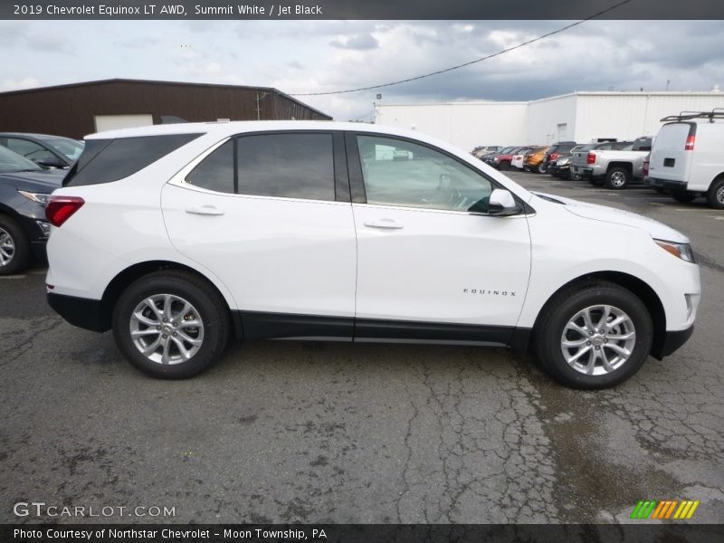 Summit White / Jet Black 2019 Chevrolet Equinox LT AWD