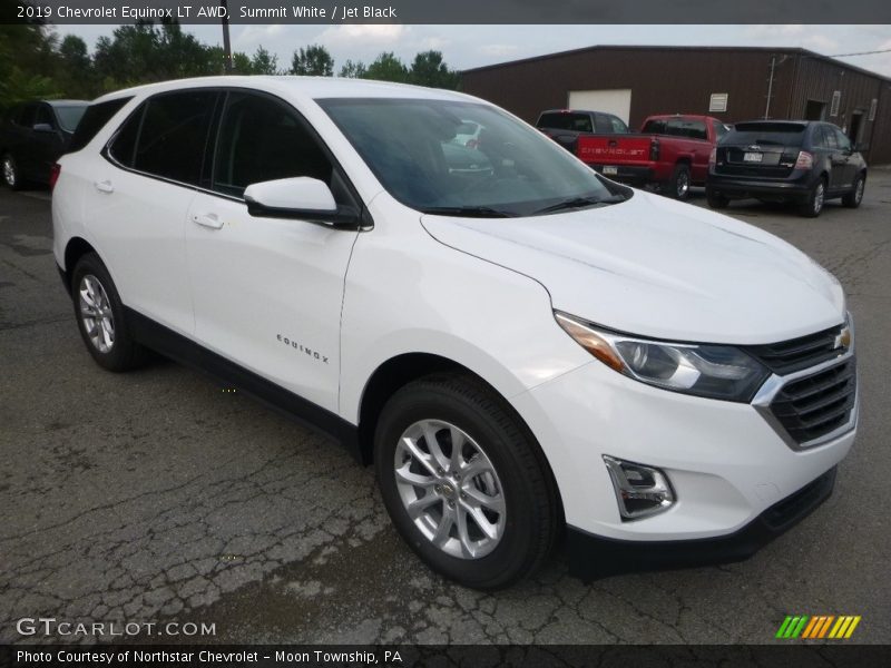 Summit White / Jet Black 2019 Chevrolet Equinox LT AWD