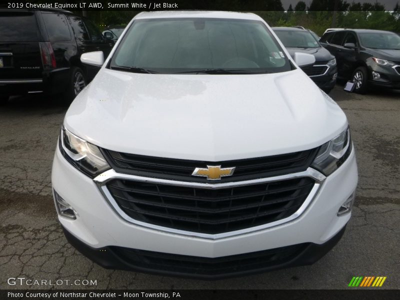 Summit White / Jet Black 2019 Chevrolet Equinox LT AWD