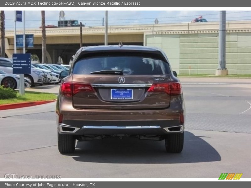Canyon Bronze Metallic / Espresso 2019 Acura MDX Technology SH-AWD