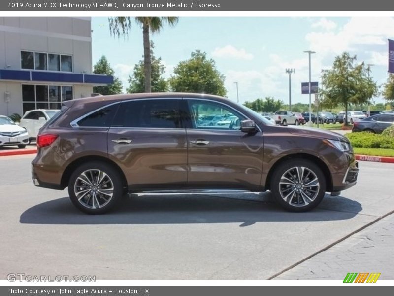 Canyon Bronze Metallic / Espresso 2019 Acura MDX Technology SH-AWD