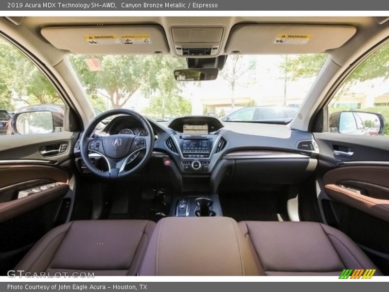 Canyon Bronze Metallic / Espresso 2019 Acura MDX Technology SH-AWD