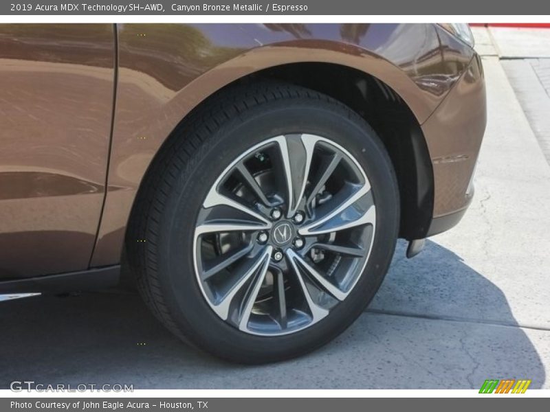 Canyon Bronze Metallic / Espresso 2019 Acura MDX Technology SH-AWD
