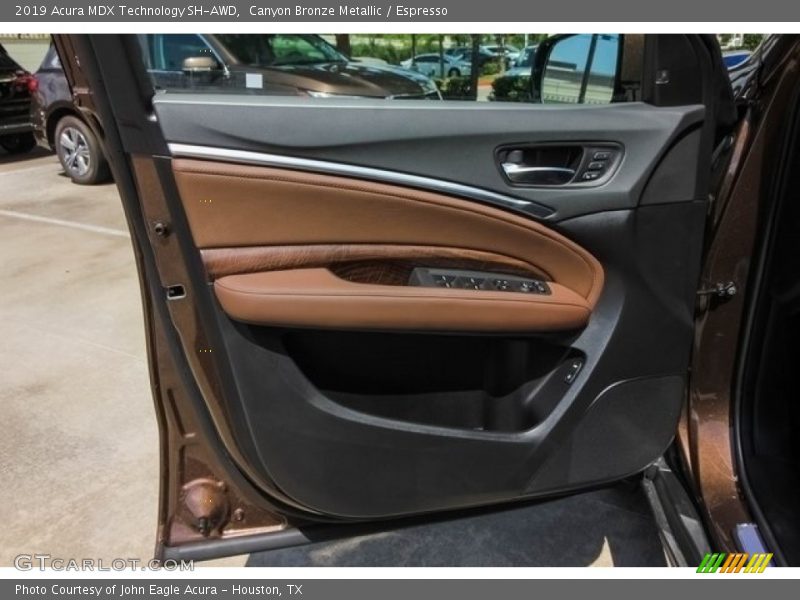 Canyon Bronze Metallic / Espresso 2019 Acura MDX Technology SH-AWD