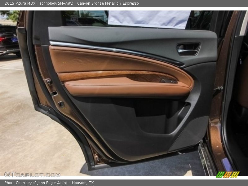 Canyon Bronze Metallic / Espresso 2019 Acura MDX Technology SH-AWD