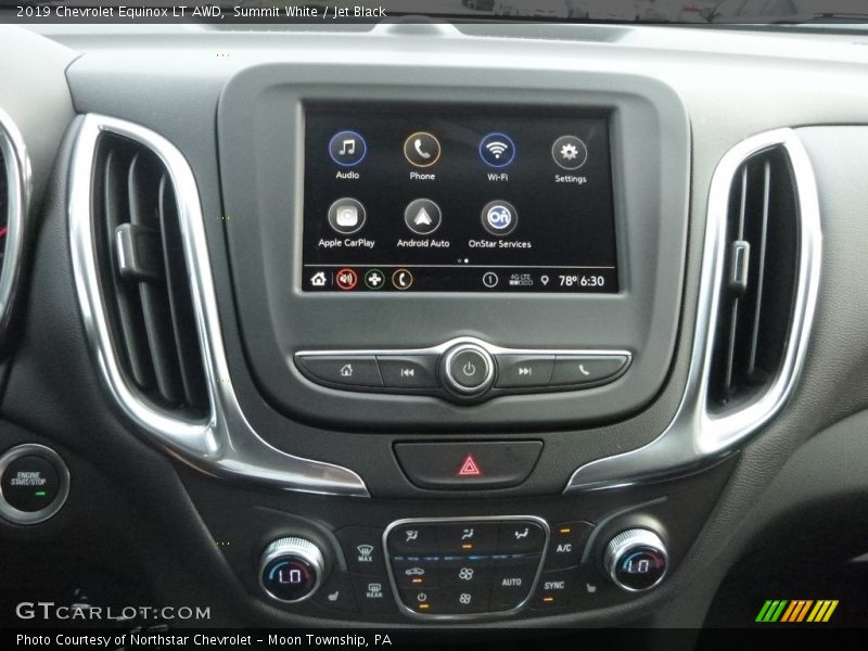 Summit White / Jet Black 2019 Chevrolet Equinox LT AWD