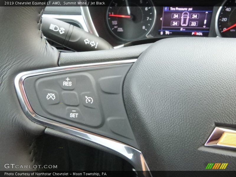 Summit White / Jet Black 2019 Chevrolet Equinox LT AWD