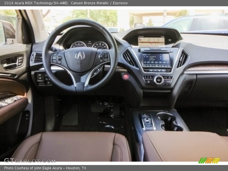 Canyon Bronze Metallic / Espresso 2019 Acura MDX Technology SH-AWD