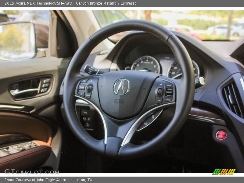 Canyon Bronze Metallic / Espresso 2019 Acura MDX Technology SH-AWD