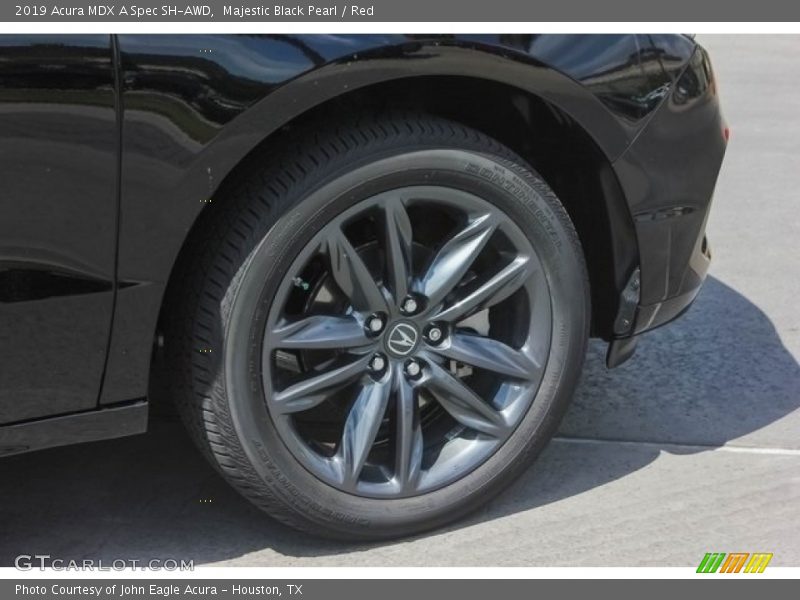 Majestic Black Pearl / Red 2019 Acura MDX A Spec SH-AWD