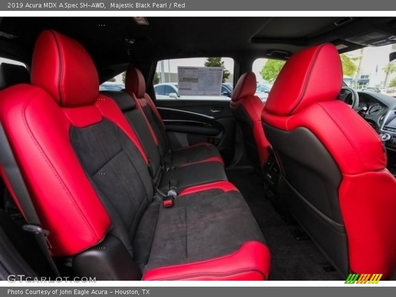 Majestic Black Pearl / Red 2019 Acura MDX A Spec SH-AWD