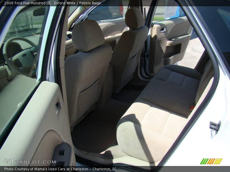Oxford White / Pebble Beige 2006 Ford Five Hundred SE