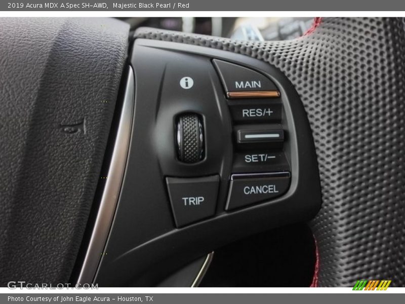 Majestic Black Pearl / Red 2019 Acura MDX A Spec SH-AWD