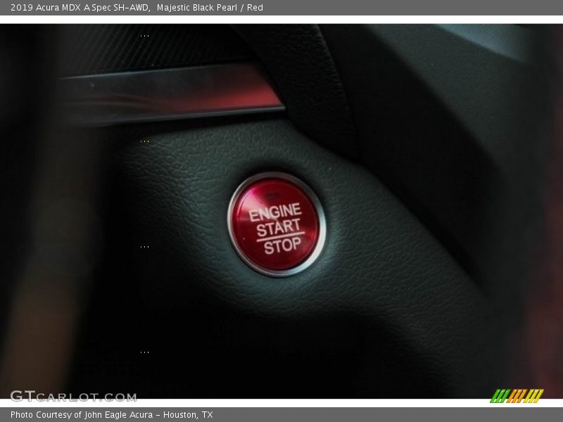 Majestic Black Pearl / Red 2019 Acura MDX A Spec SH-AWD