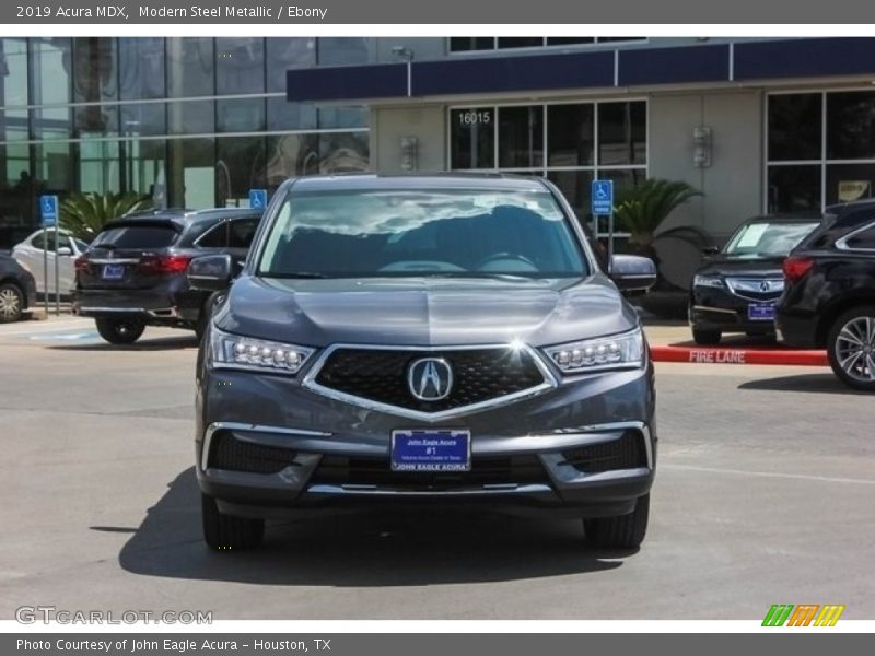 Modern Steel Metallic / Ebony 2019 Acura MDX